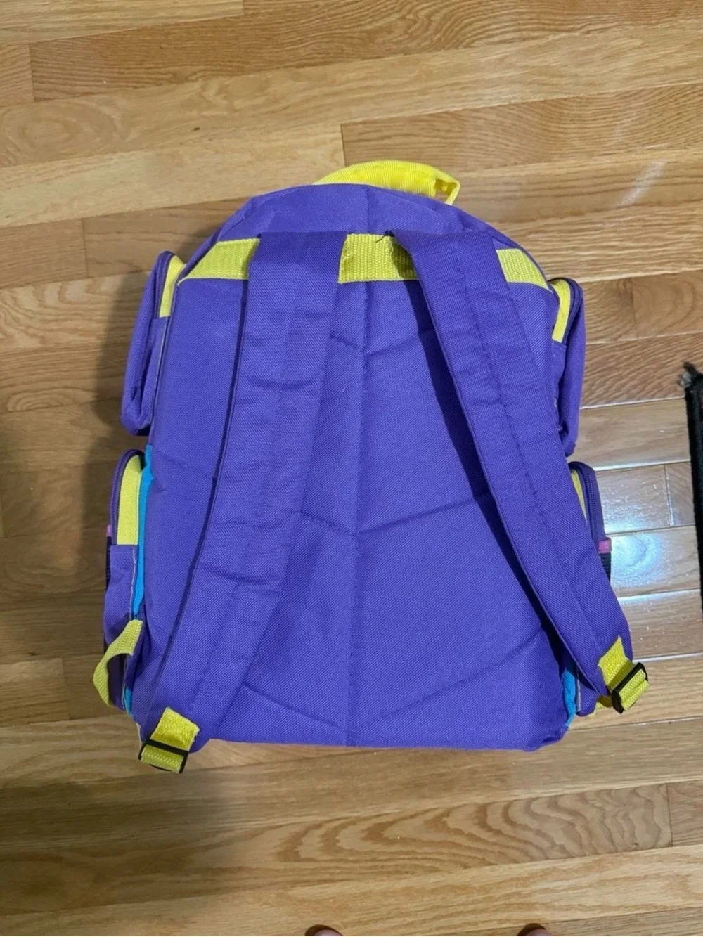 Kids Purple & Yellow Backpack